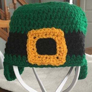 NWOT Crocheted St. Patrick’s Day Hat